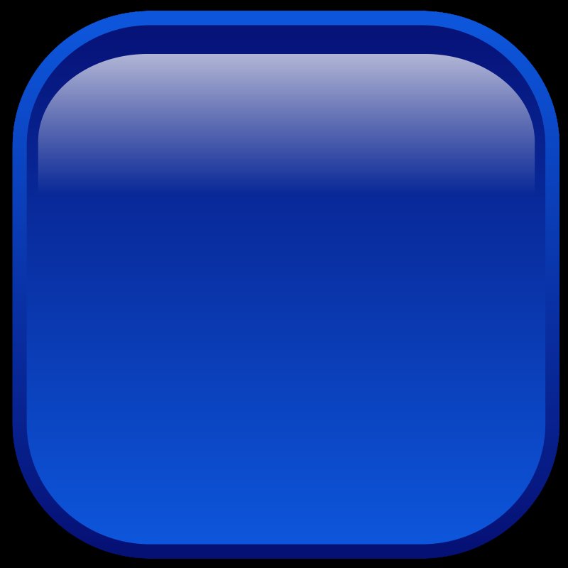 Синий квадрат на прозрачном фоне